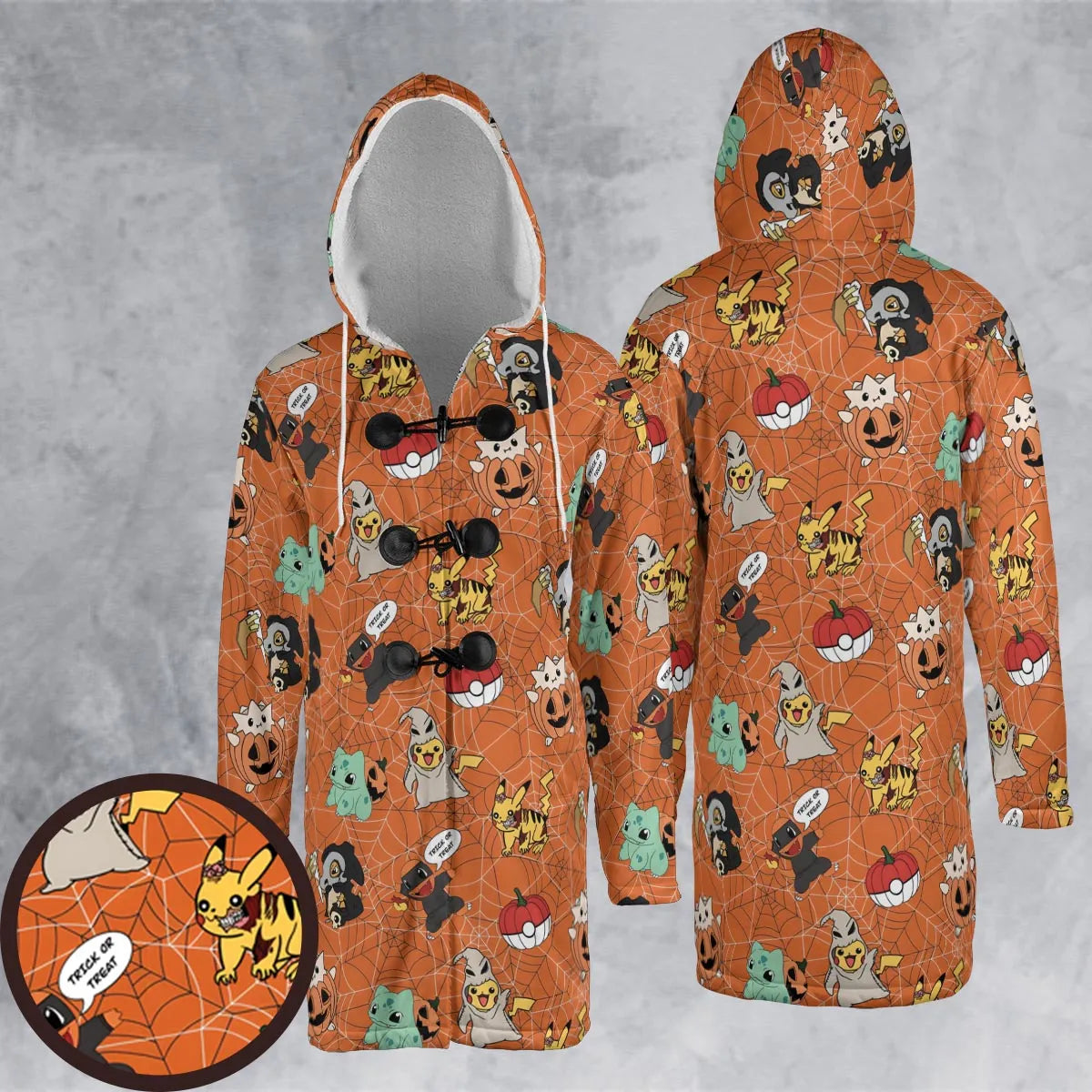 Hooded Cloak Coat - KXVCKB3P