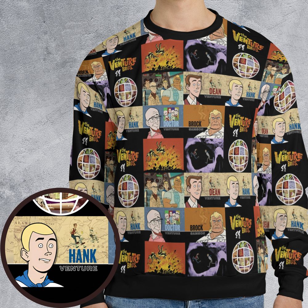 All-over Print Sweatshirt - QSABHTDV -  - 1