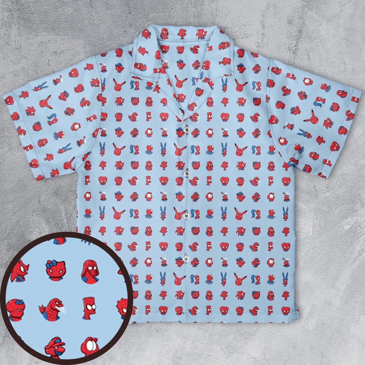 Youth Hawaiian Shirt - Y1Q89SS3