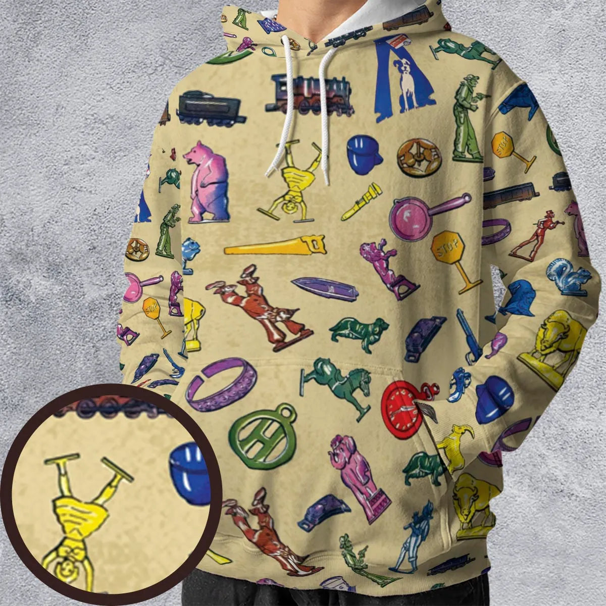 All-over Print Hoodie - GDWUQD6N