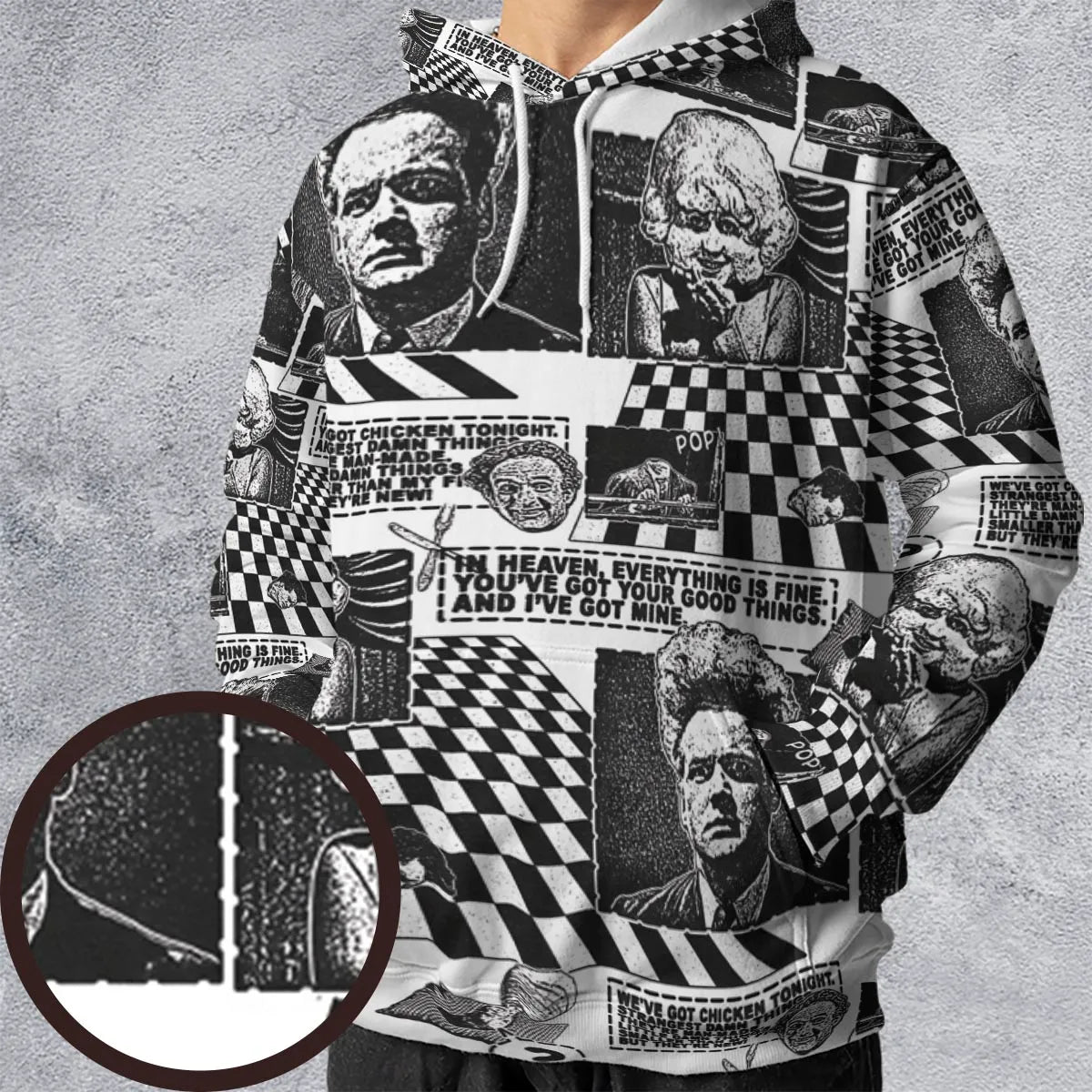 All-over Print Hoodie - 43YB1L1W