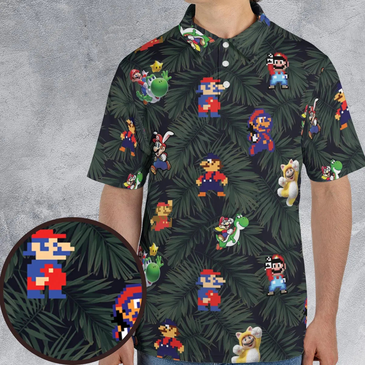 AOP Men/Women Polo Shirt - HB179UB4