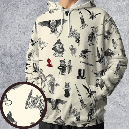 All-over Print Hoodie - ZTDAD1UU