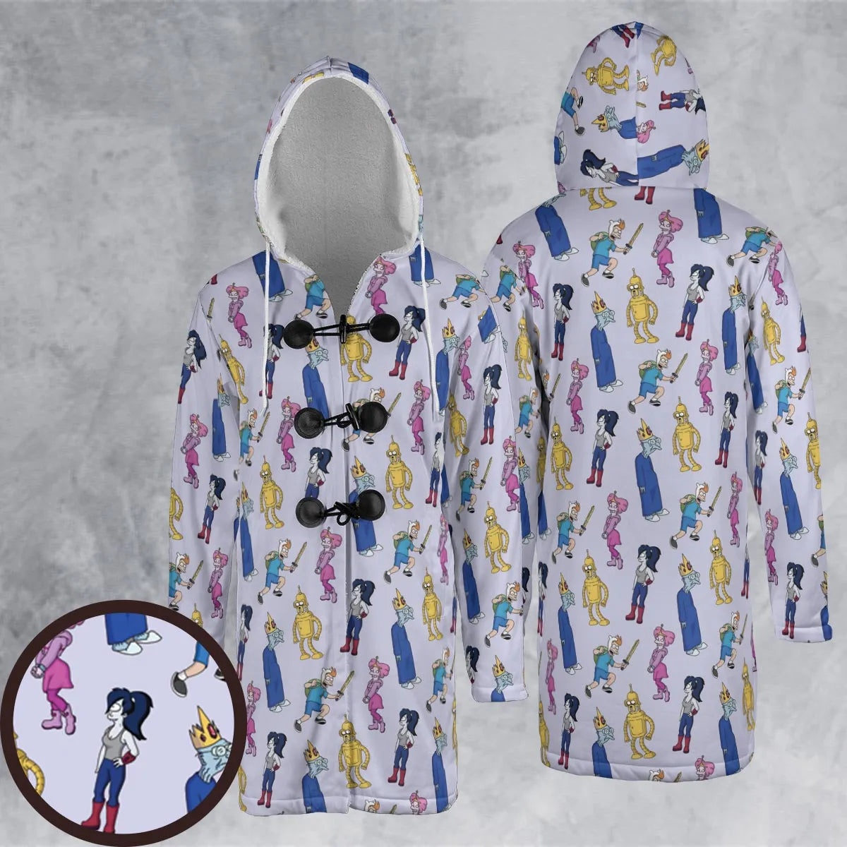 Hooded Cloak Coat - G155VFVN