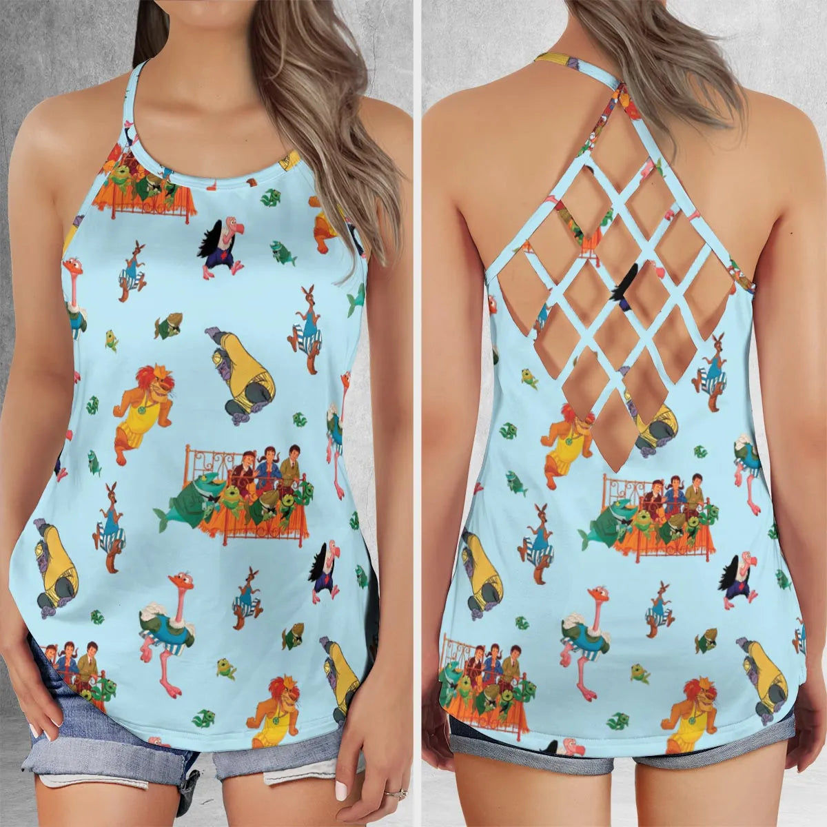 Criss Cross Tank Top - 26XVBA66