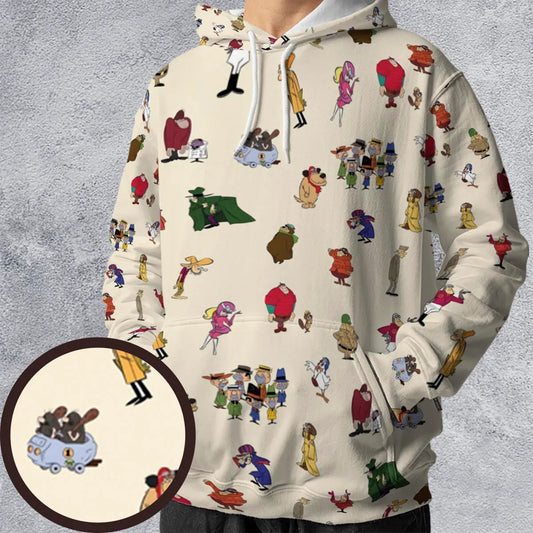 All-over Print Hoodie - 9EM244GV
