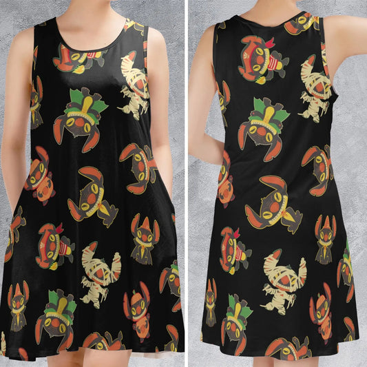 Sleeveless Dress - 4B2LQ9DF
