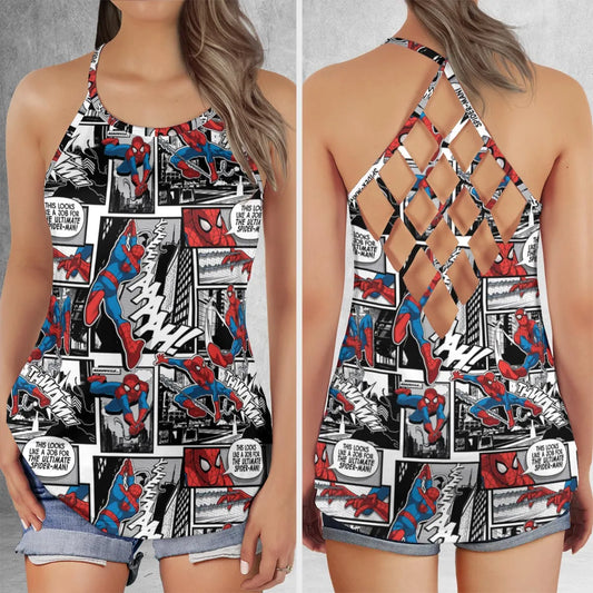 Criss Cross Tank Top - 6WRF4MPQ