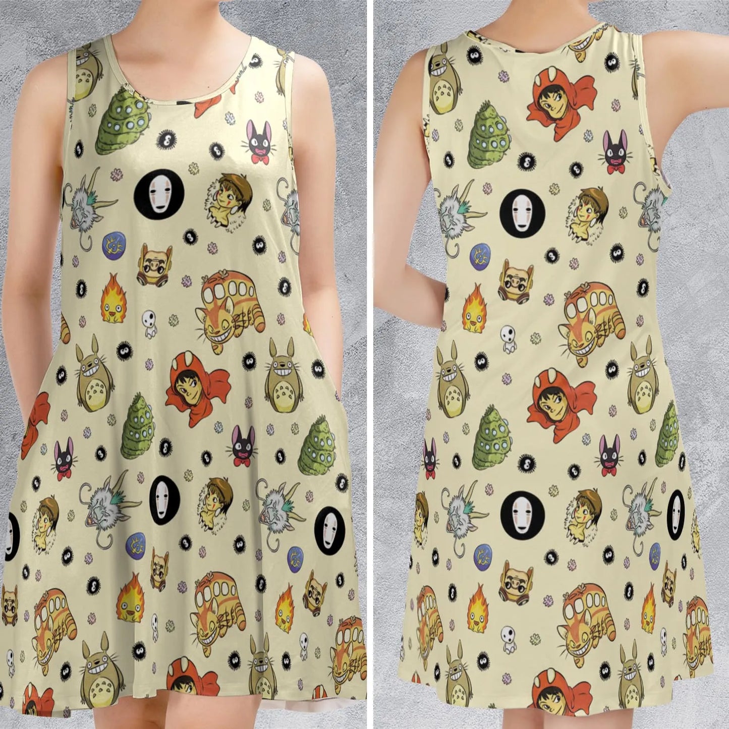 Sleeveless Dress - XCYRFBJ6
