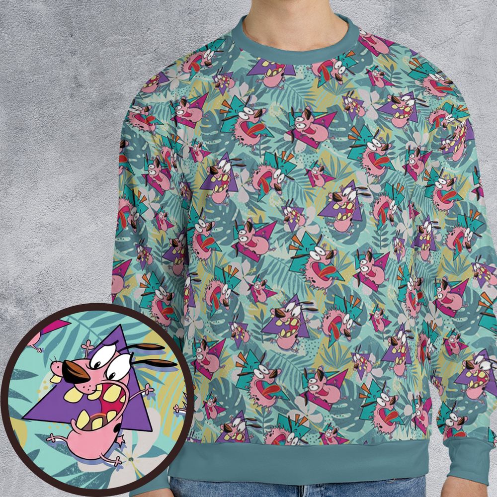 All-over Print Sweatshirt - GPJQV18J -  - 1