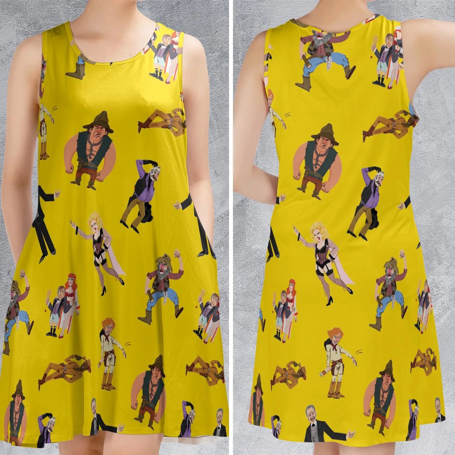 Sleeveless Dress - G7H5UL2C