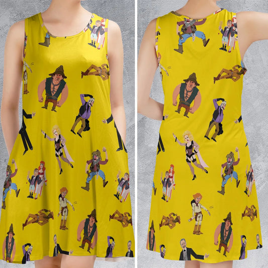 Sleeveless Dress - G7H5UL2C