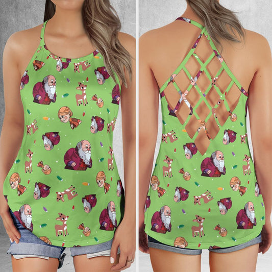 Criss Cross Tank Top - RPWBQFC5 -  - 1