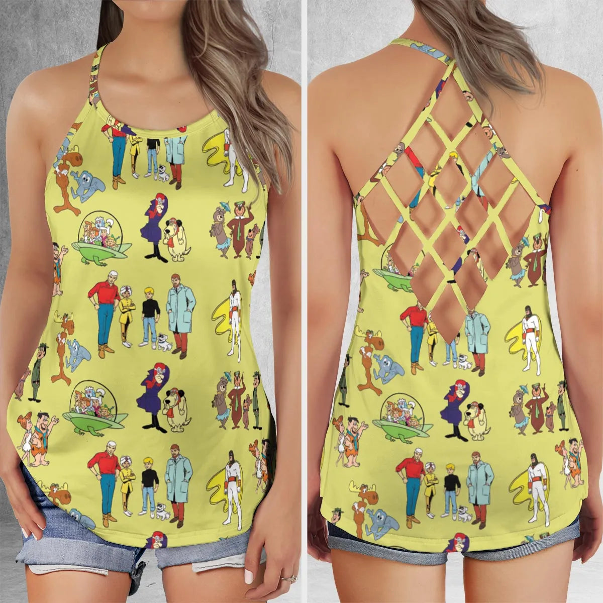 Criss Cross Tank Top - 53NEQG4Q