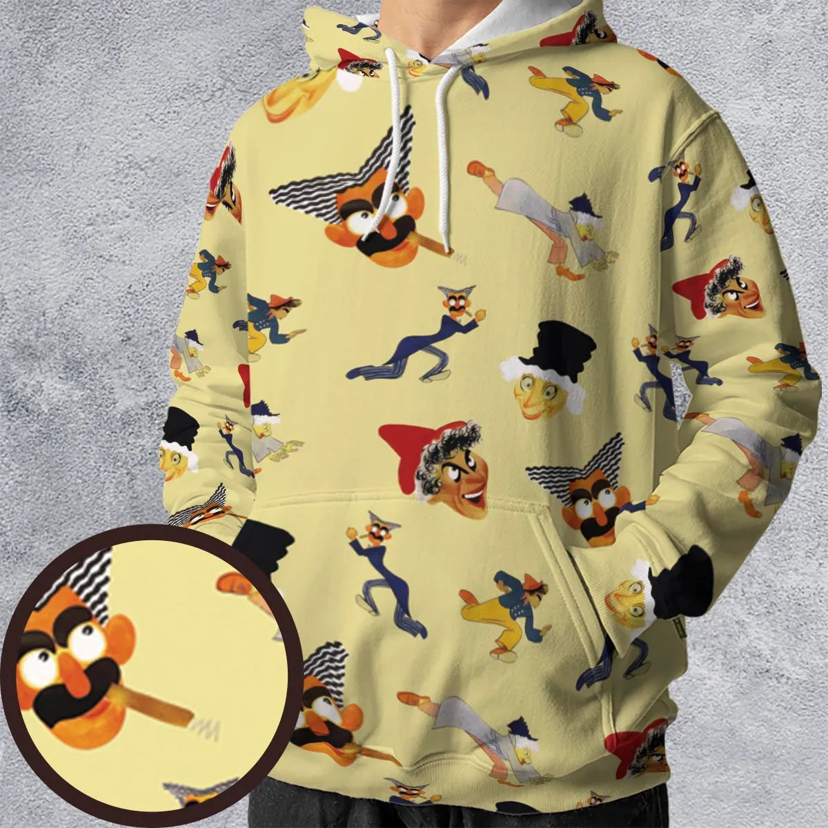 All-over Print Hoodie - KJYYRRSS