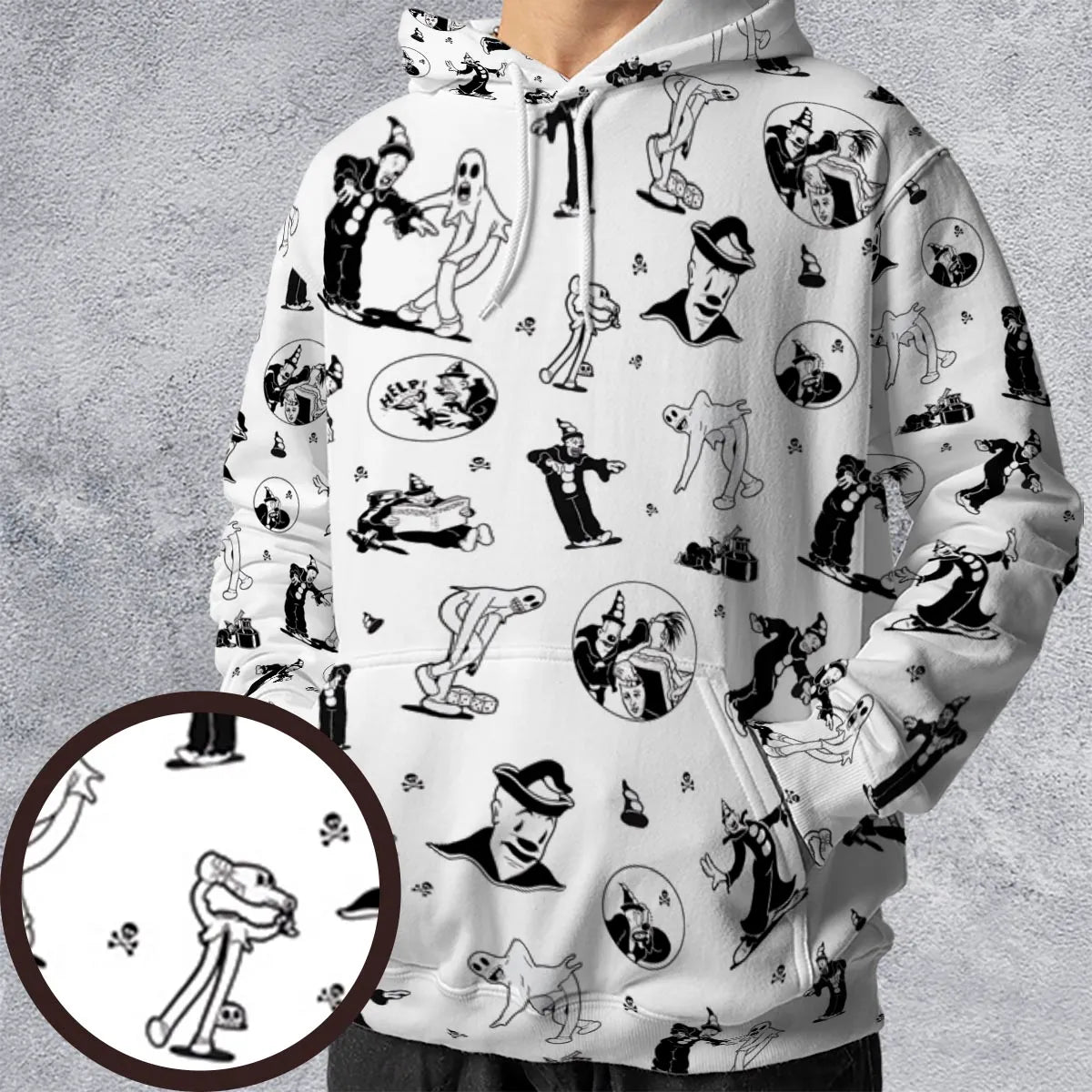 All-over Print Hoodie - 5P4NW9GP