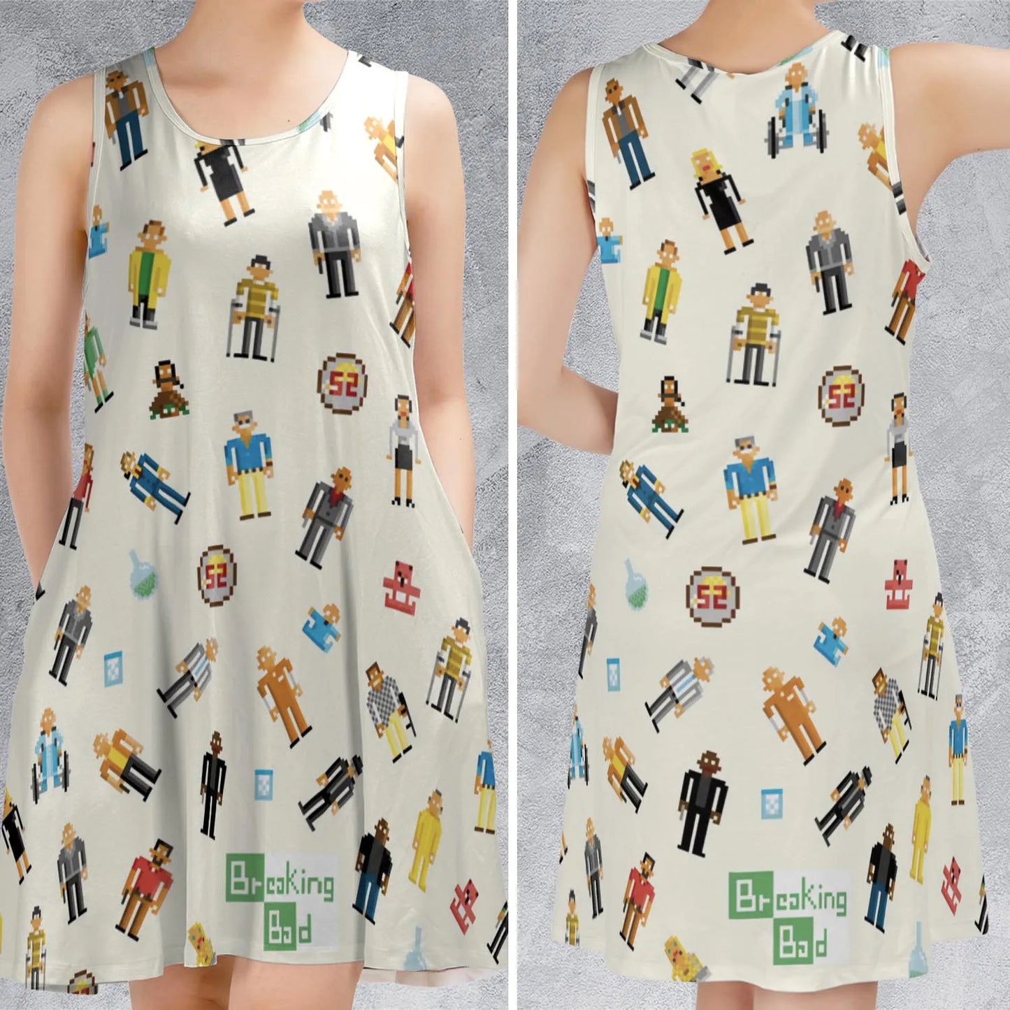 Sleeveless Dress - YYT4TDGF