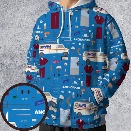 All-over Print Hoodie - 5779EP7S