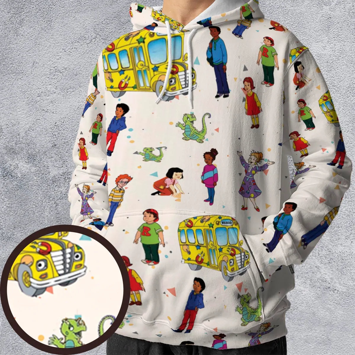 All-over Print Hoodie - Q23WG4H3