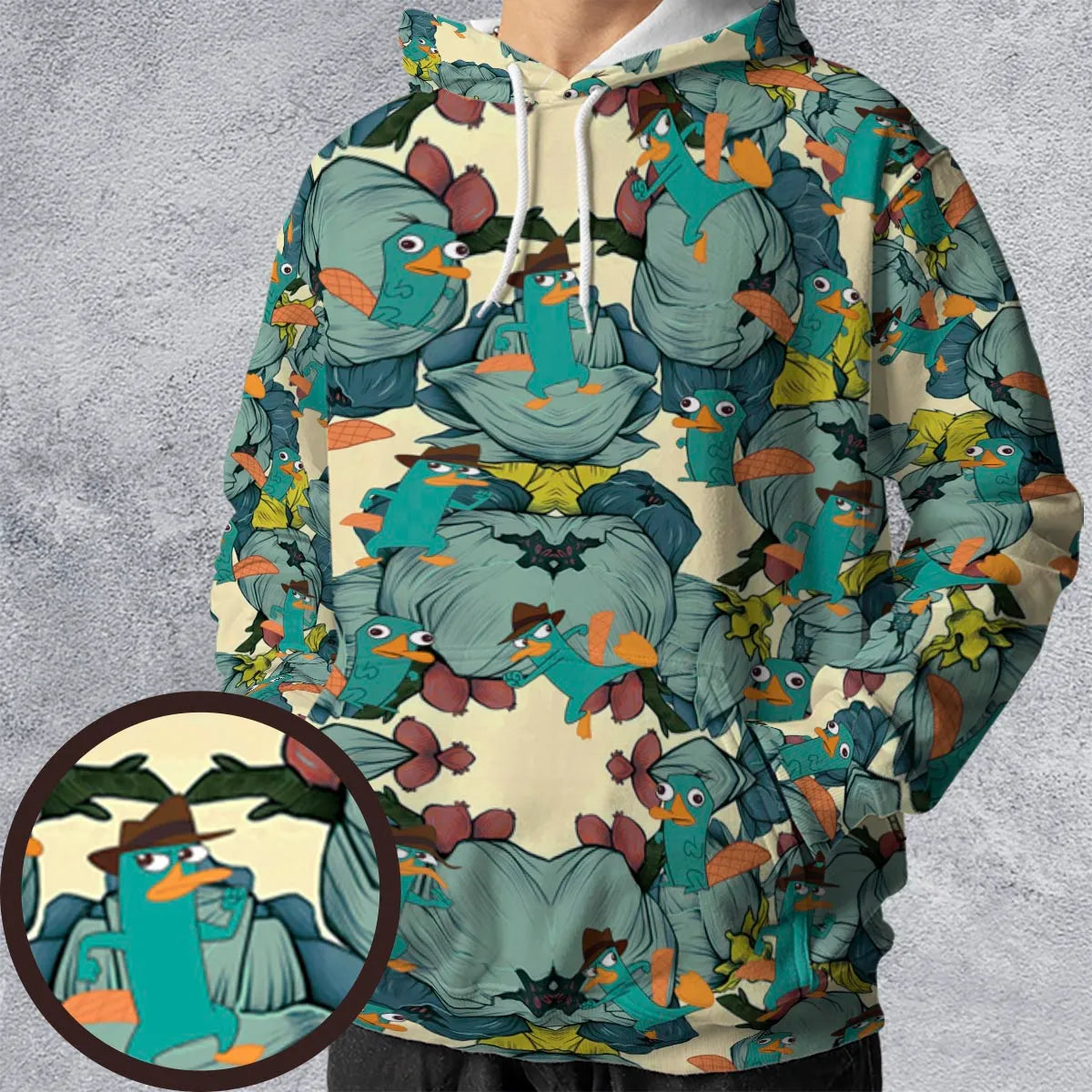 All-over Print Hoodie - QADJ69QV