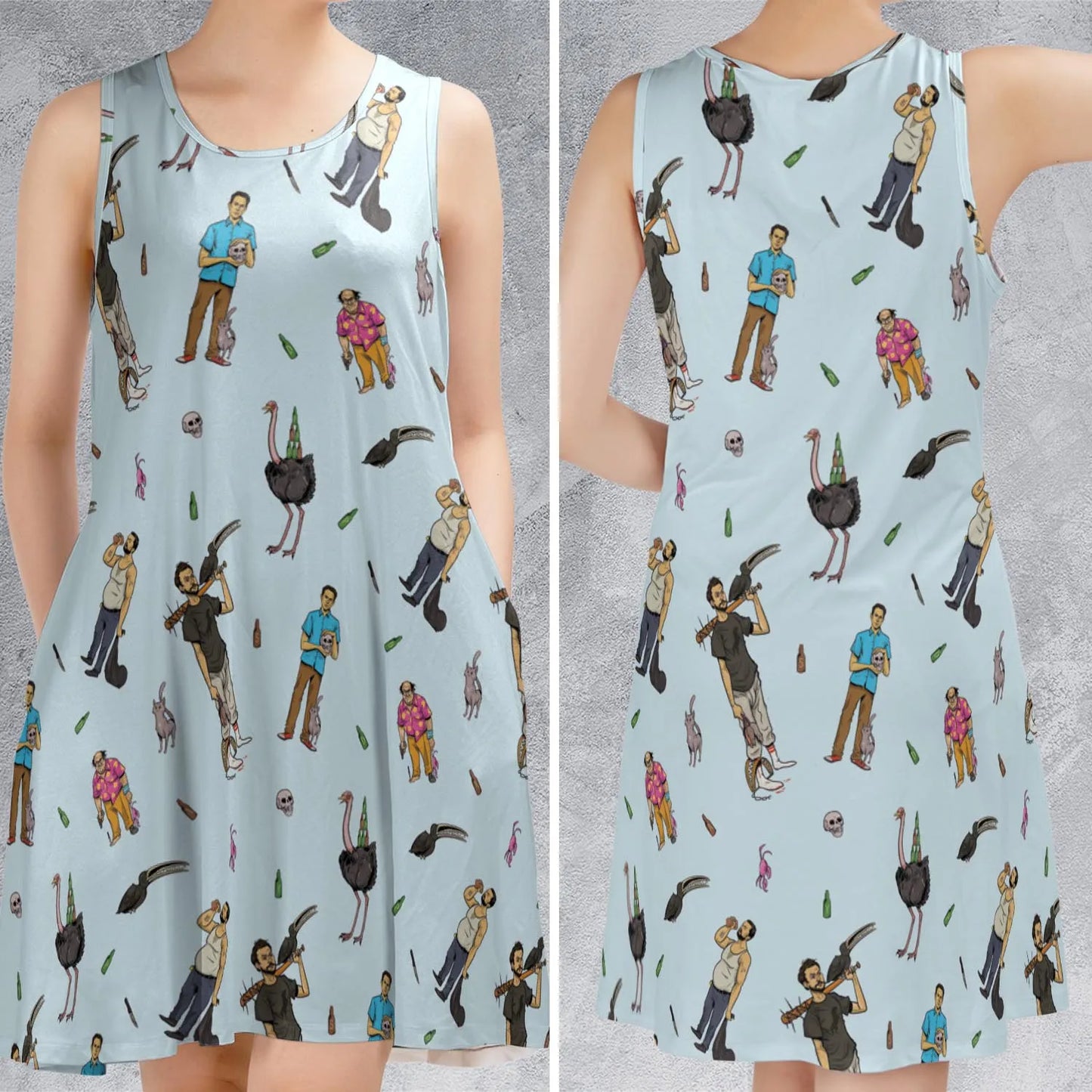 Sleeveless Dress - JM4Y8W1T