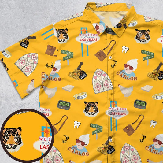 Button Down Shirt - YG45TE9Y