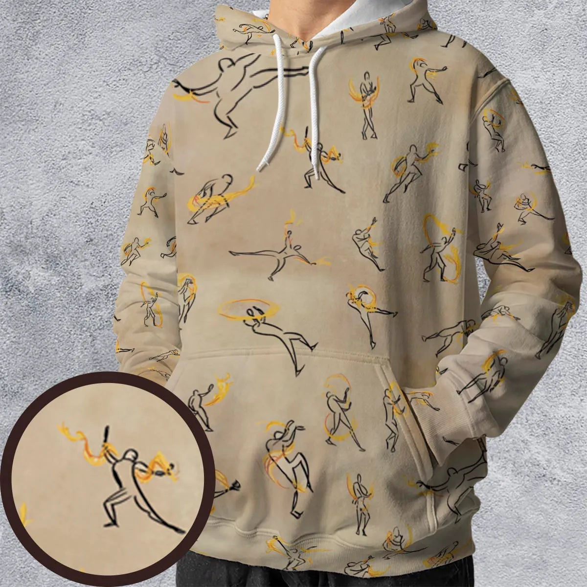 All-over Print Hoodie - UGQFN1UK