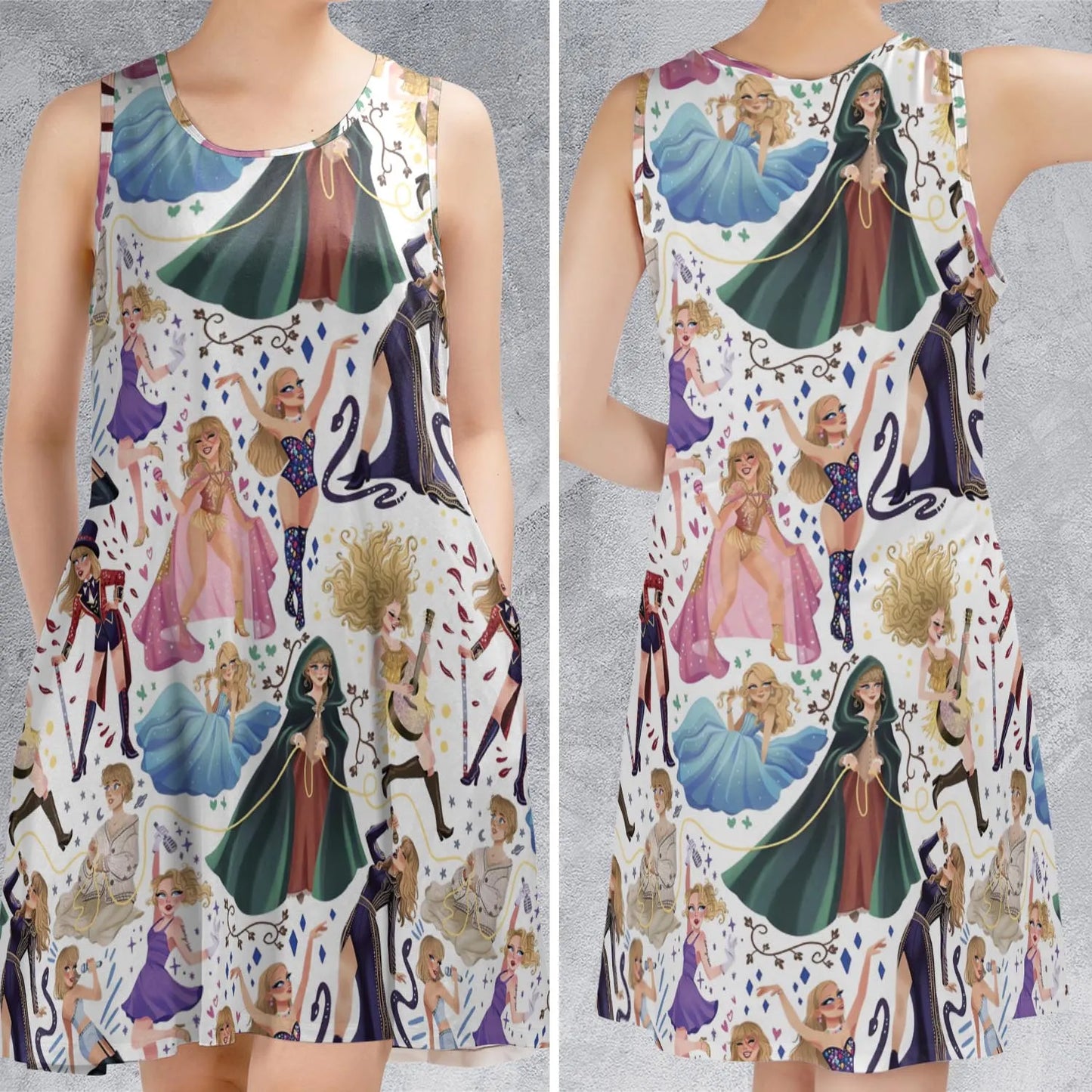 Sleeveless Dress - M1Z8LBHU