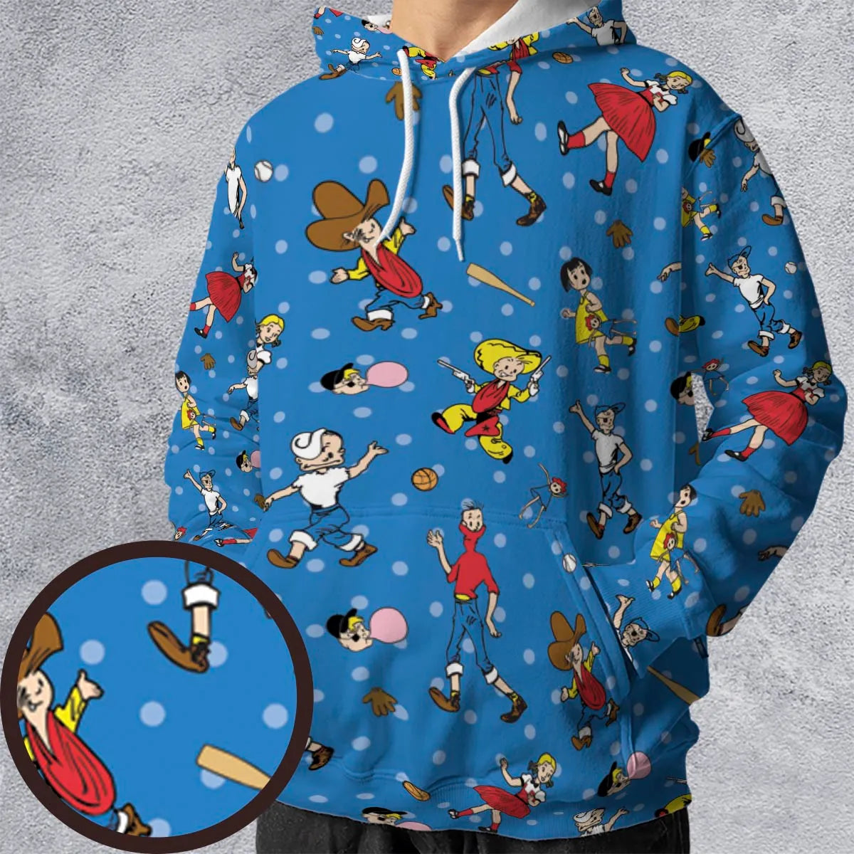 All-over Print Hoodie - AZJU179V