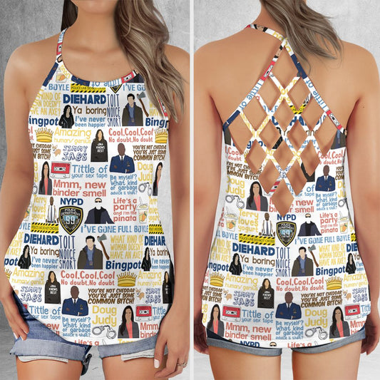 Criss Cross Tank Top - BV366NTK -  - 1