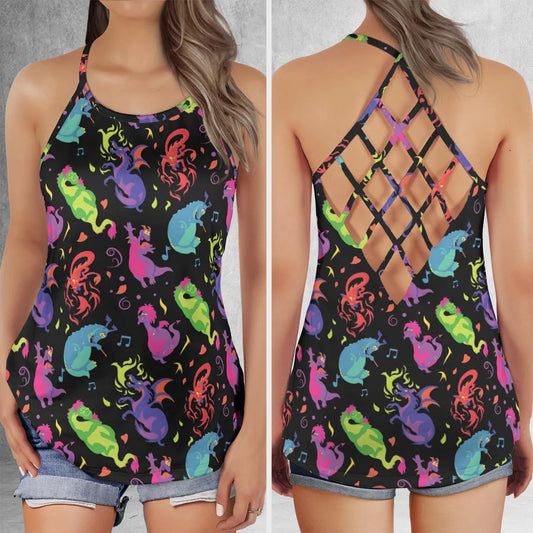 Criss Cross Tank Top - QZLQWHS1