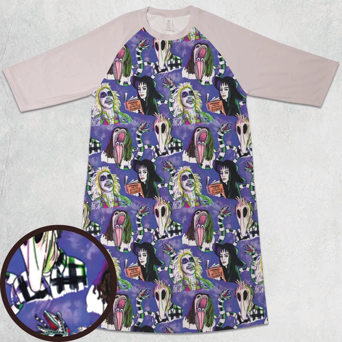 3/4 Sleeve Raglan Dress - PG41JQSV