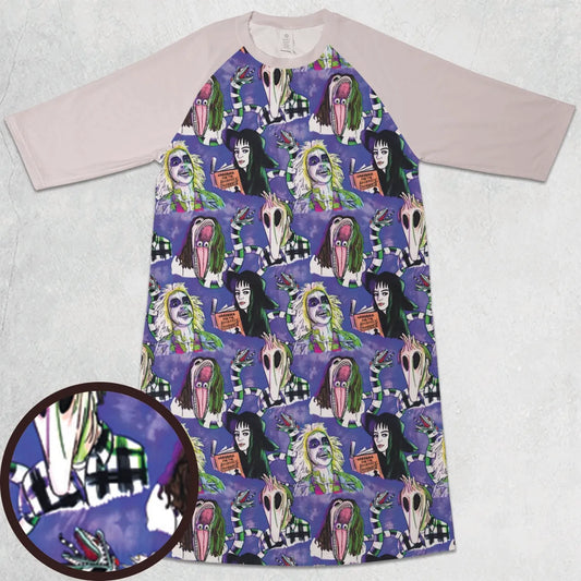 3/4 Sleeve Raglan Dress - PG41JQSV