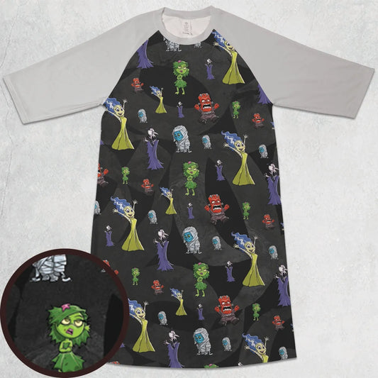 3/4 Sleeve Raglan Dress - FUA3U34N