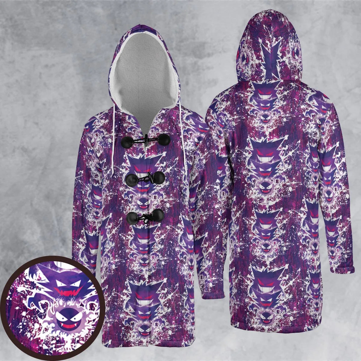 Hooded Cloak Coat - JZWLCRXB