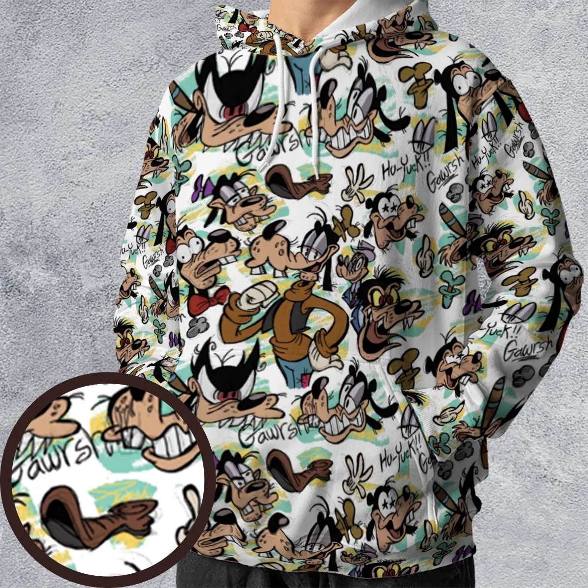 All-over Print Hoodie - 6M1Y3UP2