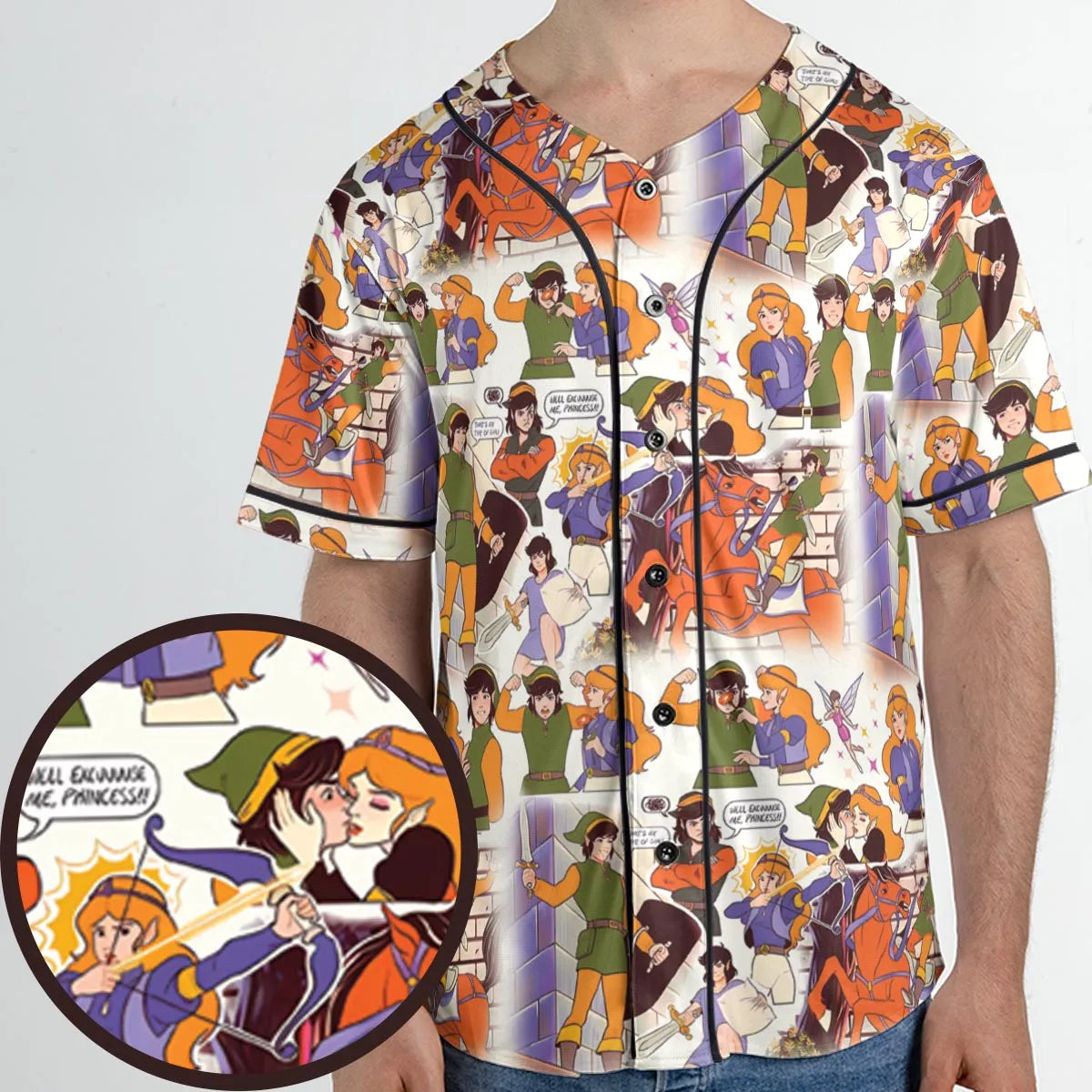 Unisex Baseball Jersey - 4GF3E5KC