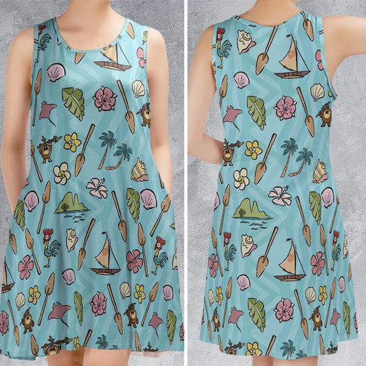 Sleeveless Dress - 7CZAMG1G