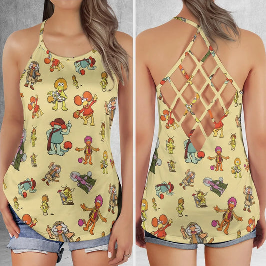 Criss Cross Tank Top - DSSWHDUG