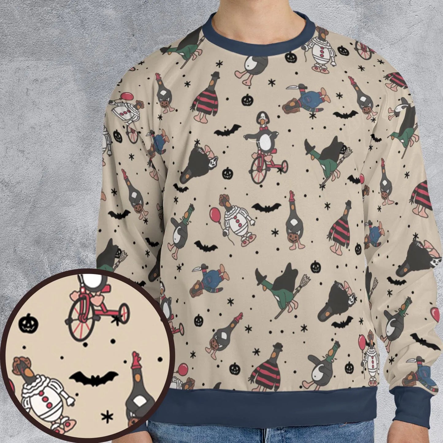 All-over Print Sweatshirt - 7VJVC8JC