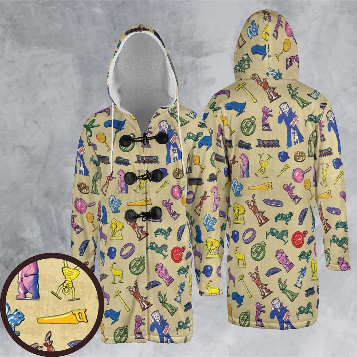 Hooded Cloak Coat - 97ZC1SVS