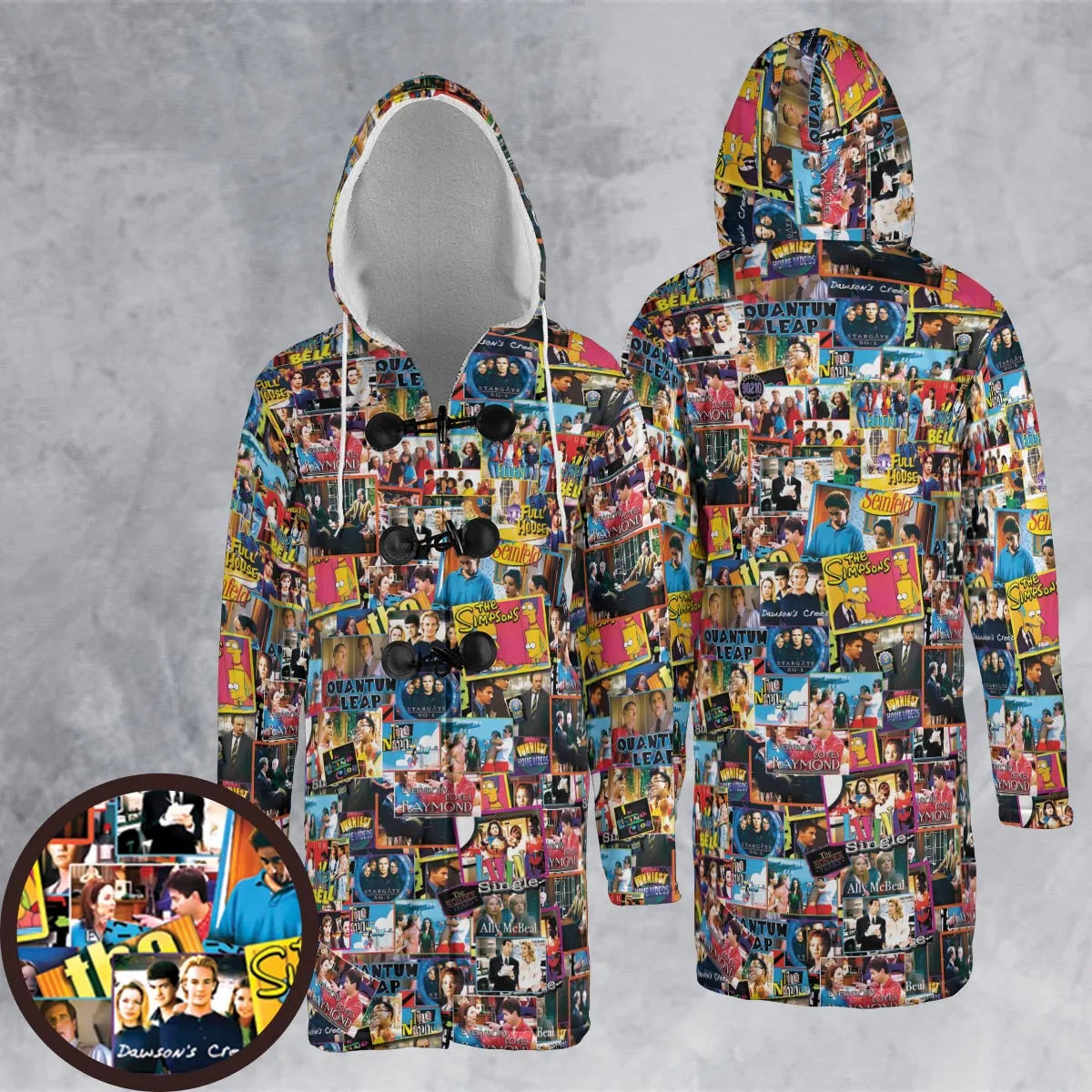 Hooded Cloak Coat - L46PETDB