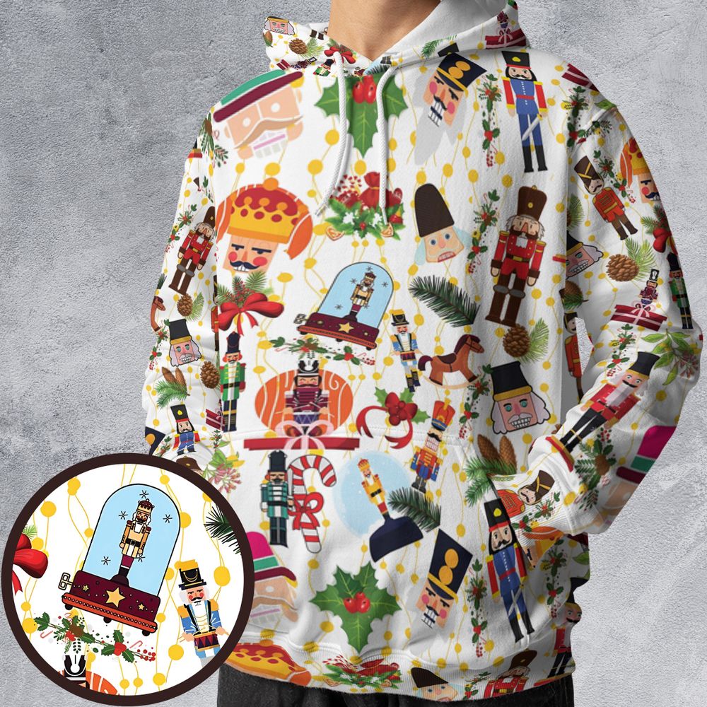 All-over Print Hoodie - QRMA9LZF -  - 1