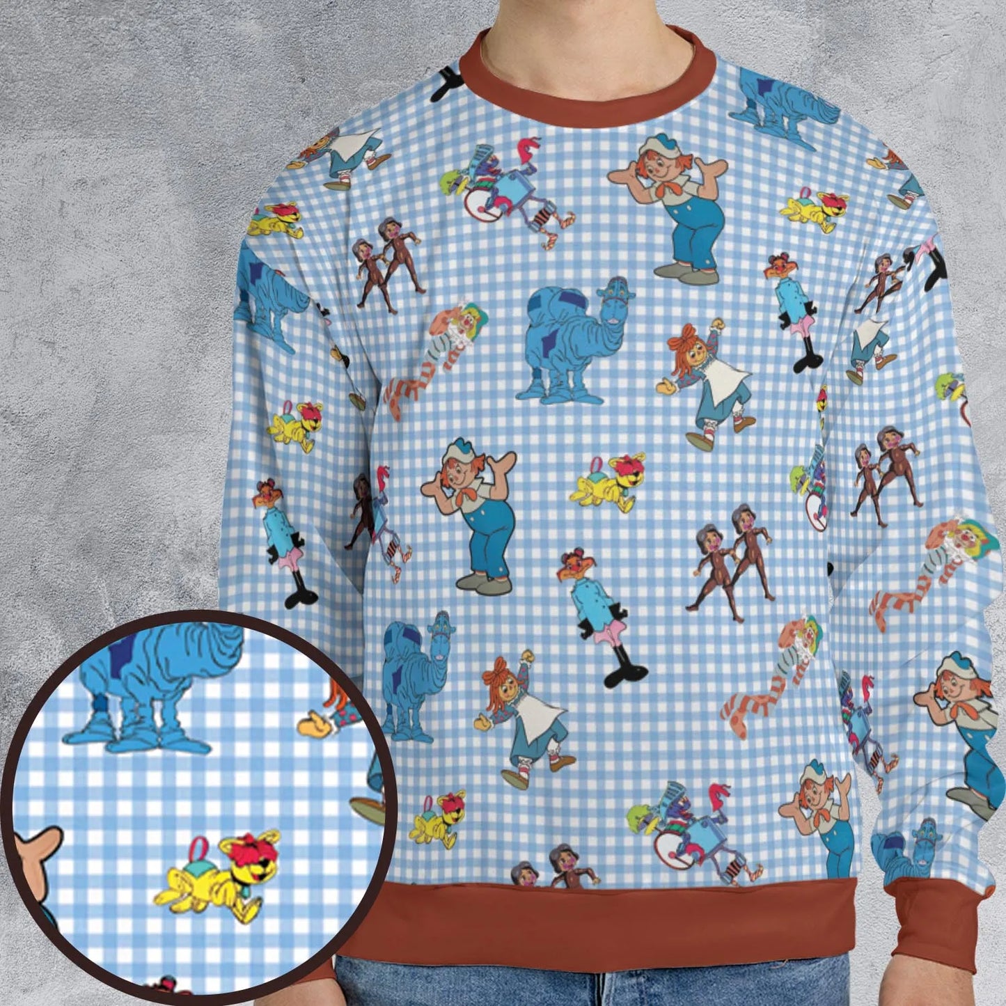All-over Print Sweatshirt - 15H2BDV1