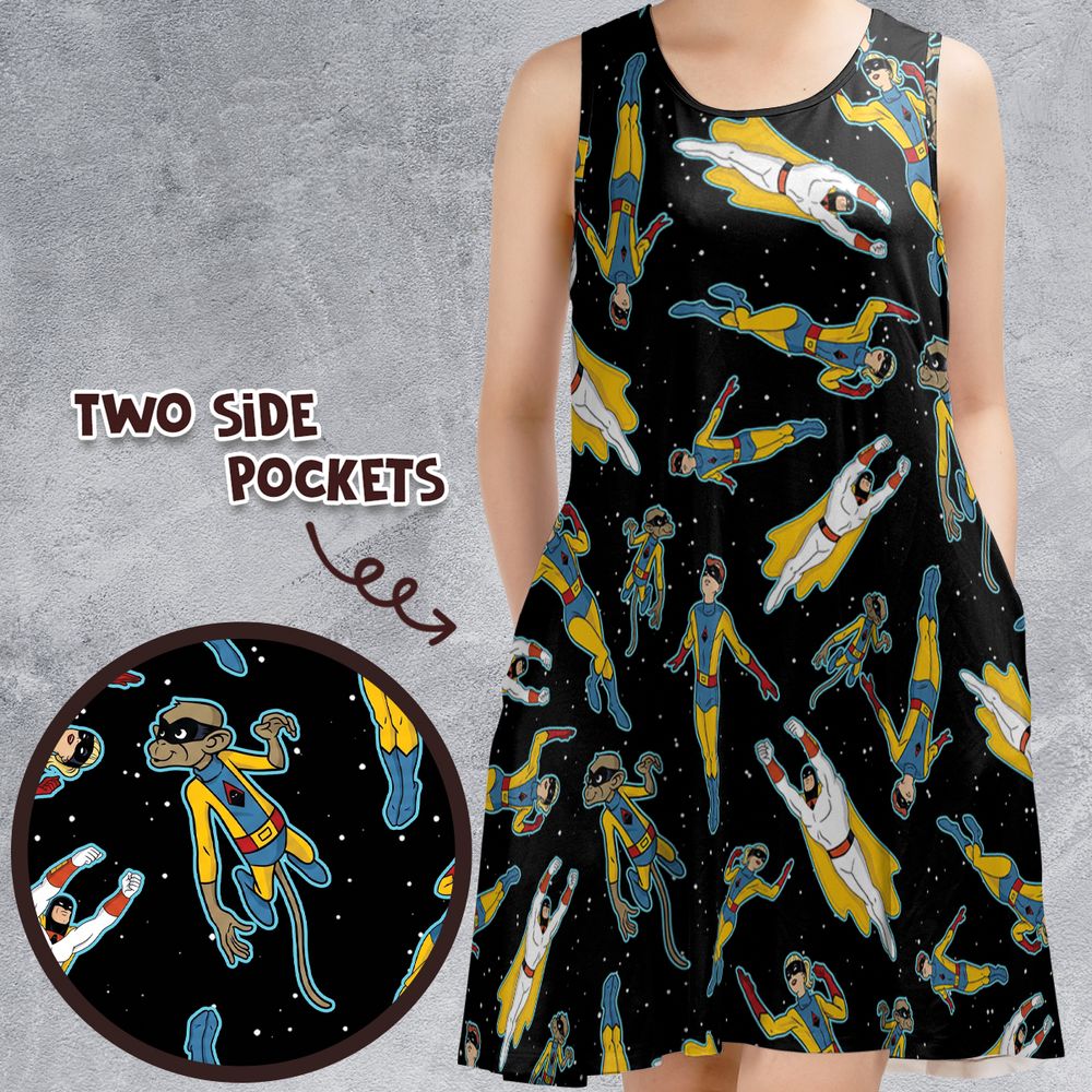 Sleeveless Dress - 28S7T2B2 -  - 1