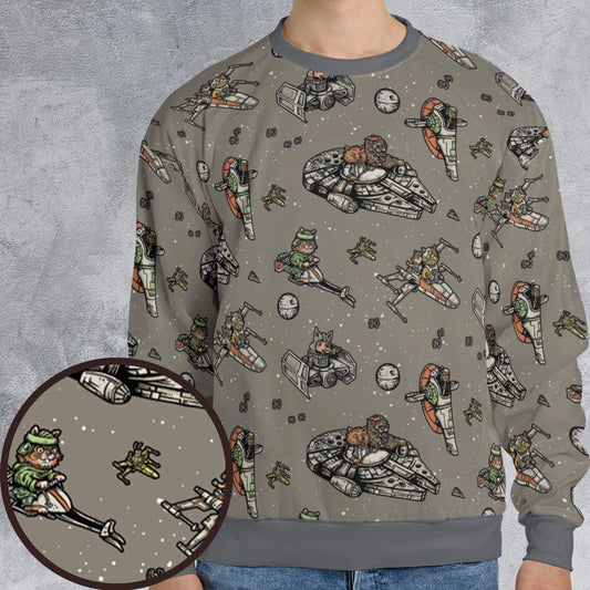 All-over Print Sweatshirt - 49NUWY8R