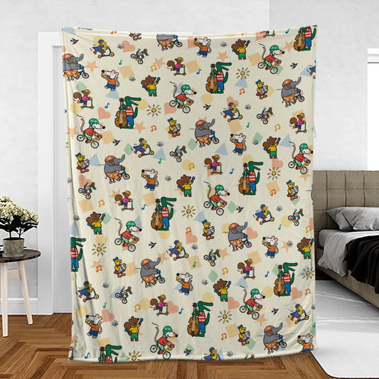Fleece Blanket - XFJWQSNF