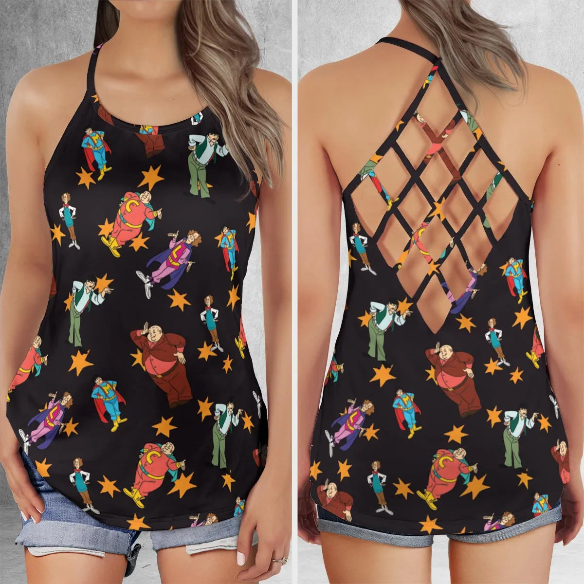 Criss Cross Tank Top - 9ARXA2EQ
