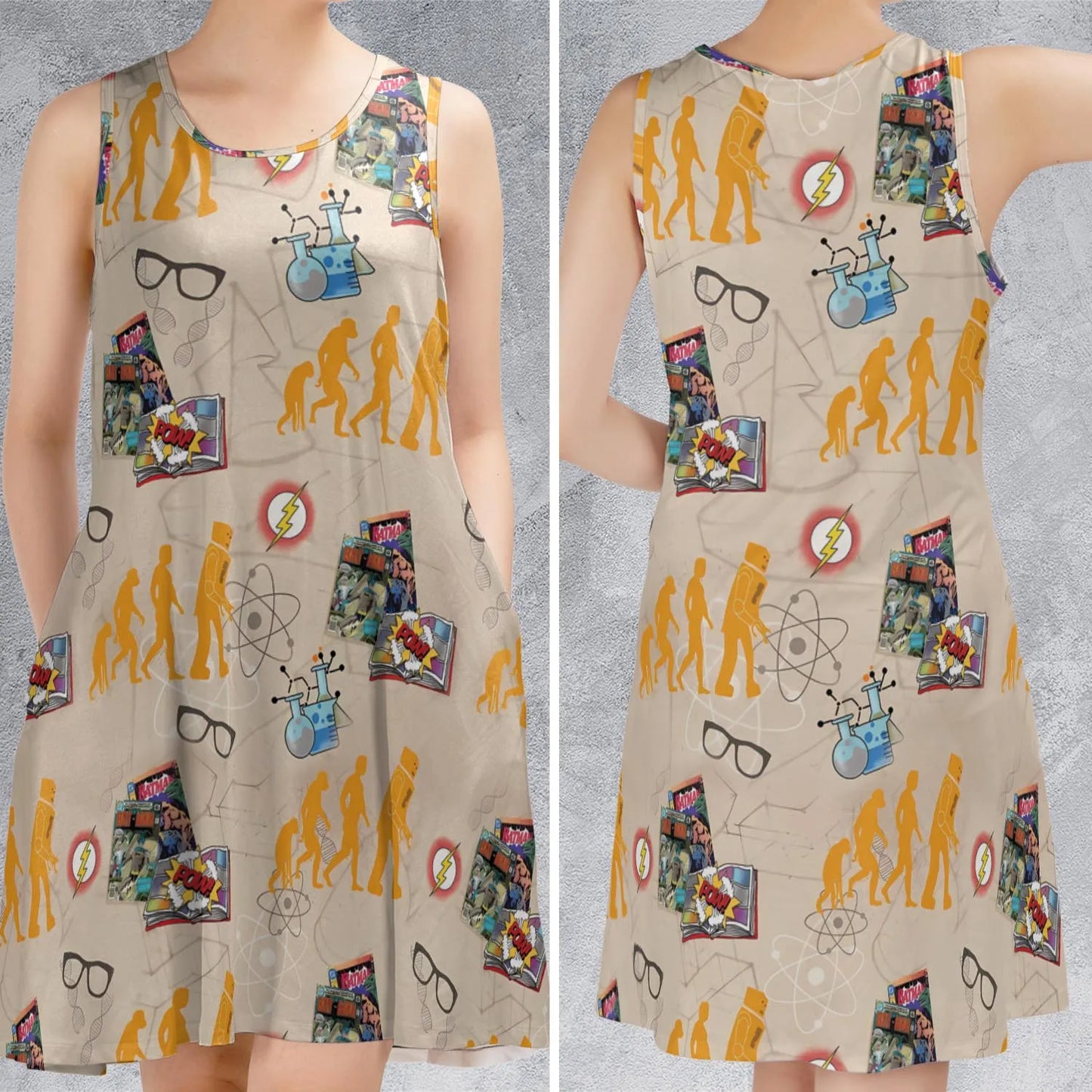 Sleeveless Dress - 4NY3WJ74