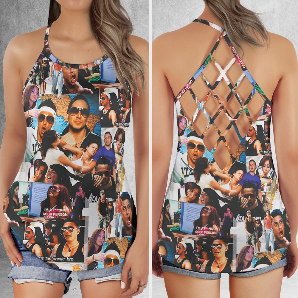 Criss Cross Tank Top - TH1R5SRY -  - 1